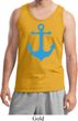 Mens Sailing Tanktop Blue Anchor Tank Top