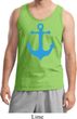 Mens Sailing Tanktop Blue Anchor Tank Top