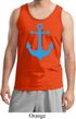 Mens Sailing Tanktop Blue Anchor Tank Top