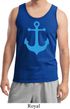 Mens Sailing Tanktop Blue Anchor Tank Top