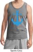 Mens Sailing Tanktop Blue Anchor Tank Top