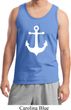 Mens Sailing Tanktop White Anchor Tank Top