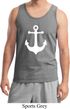 Mens Sailing Tanktop White Anchor Tank Top