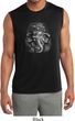 Mens Shirt 3D Ganesha Darks Sleeveless Moisture Wicking Tee