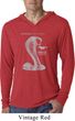 Mens Shirt 50 Years Cobra Lightweight Hoodie Tee T-Shirt