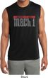 Mens Shirt 50 Years Mach 1 Sleeveless Moisture Wicking Tee T-Shirt