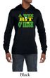 Mens Shirt A Wee Bit Irish Shamrock Lightweight Hoodie Tee T-Shirt
