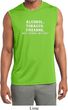 Mens Shirt Alcohol Tobacco ATF Sleeveless Moisture Wicking Tee T-Shirt