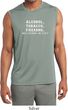 Mens Shirt Alcohol Tobacco ATF Sleeveless Moisture Wicking Tee T-Shirt