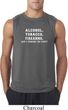 Mens Shirt Alcohol Tobacco Firearms ATF Sleeveless Tee T-Shirt
