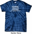 Mens Shirt Alcohol Tobacco Firearms ATF Spider Tie Dye Tee T-shirt