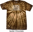 Mens Shirt Alcohol Tobacco Firearms ATF Spider Tie Dye Tee T-shirt