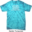 Mens Shirt Alcohol Tobacco Firearms ATF Spider Tie Dye Tee T-shirt