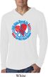Mens Shirt All You Need is Love Lightweight Hoodie Tee T-Shirt