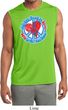 Mens Shirt All You Need is Love Sleeveless Moisture Wicking T-Shirt