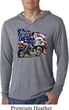 Mens Shirt American Pride Motorcycle Lightweight Hoodie Tee T-Shirt