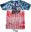 Mens Shirt American Pride Motorcycle Patriotic Tie Dye Tee T-shirt
