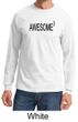 Mens Shirt Awesome Cubed Long Sleeve Tee T-Shirt