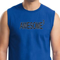 Mens Shirt Awesome Cubed Muscle Tee T-Shirt
