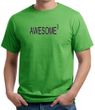 Mens Shirt Awesome Cubed Organic Tee T-Shirt