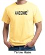 Mens Shirt Awesome Cubed Organic Tee T-Shirt