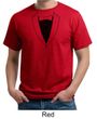 Mens Shirt Basic Black Tuxedo Organic Tee T-Shirt