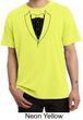 Mens Shirt Basic Black Tuxedo Pigment Dyed Tee T-Shirt