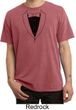 Mens Shirt Basic Black Tuxedo Pigment Dyed Tee T-Shirt