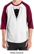 Mens Shirt Basic Black Tuxedo Raglan Tee T-Shirt
