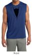 Mens Shirt Basic Black Tuxedo Sleeveless Moisture Wicking Tee T-Shirt