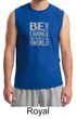 Mens Shirt Be The Change Muscle Tee T-Shirt