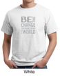 Mens Shirt Be The Change Organic Tee T-Shirt