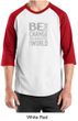 Mens Shirt Be The Change Raglan Tee T-Shirt