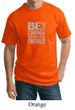 Mens Shirt Be The Change Tall Tee T-Shirt