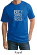 Mens Shirt Be The Change Tall Tee T-Shirt