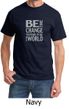 Mens Shirt Be The Change Tee T-Shirt