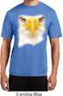 Mens Shirt Big Bald Eagle Face Moisture Wicking Tee T-Shirt