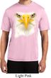 Mens Shirt Big Bald Eagle Face Moisture Wicking Tee T-Shirt