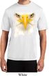 Mens Shirt Big Bald Eagle Face Moisture Wicking Tee T-Shirt