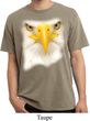 Mens Shirt Big Bald Eagle Face Pigment Dyed Tee T-Shirt