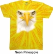 Mens Shirt Big Bald Eagle Face Twist Tie Dye Tee T-shirt