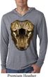 Mens Shirt Big Cobra Snake Face Lightweight Hoodie Tee T-Shirt