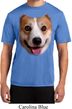 Mens Shirt Big Corgi Face Moisture Wicking Tee T-Shirt