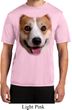 Mens Shirt Big Corgi Face Moisture Wicking Tee T-Shirt