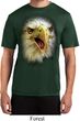 Mens Shirt Big Eagle Face Moisture Wicking Tee T-Shirt