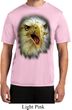 Mens Shirt Big Eagle Face Moisture Wicking Tee T-Shirt
