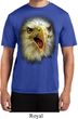 Mens Shirt Big Eagle Face Moisture Wicking Tee T-Shirt