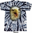 Mens Shirt Big Eagle Face Twist Tie Dye Tee T-shirt