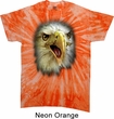 Mens Shirt Big Eagle Face Twist Tie Dye Tee T-shirt