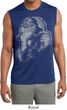 Clearance -  Men's BIG Ganesha Profile Sleeveless Moisture Wicking Tee Shirt
